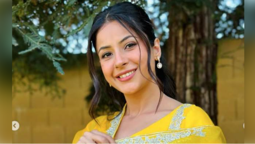 Shehnaaz Gill at college event