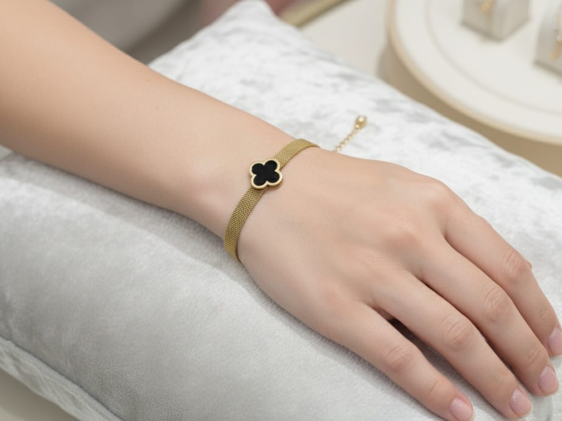 golden snake bracelet